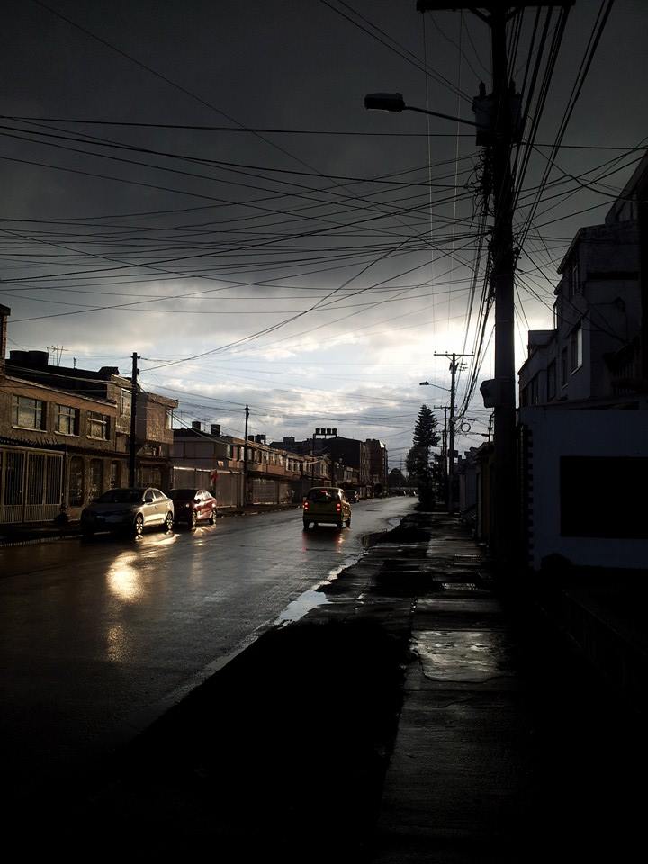 Bogota cloudy sky in Normandia