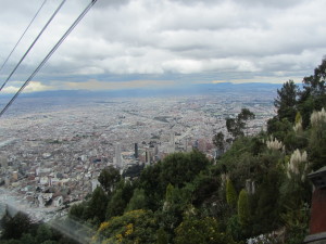 View from cable car