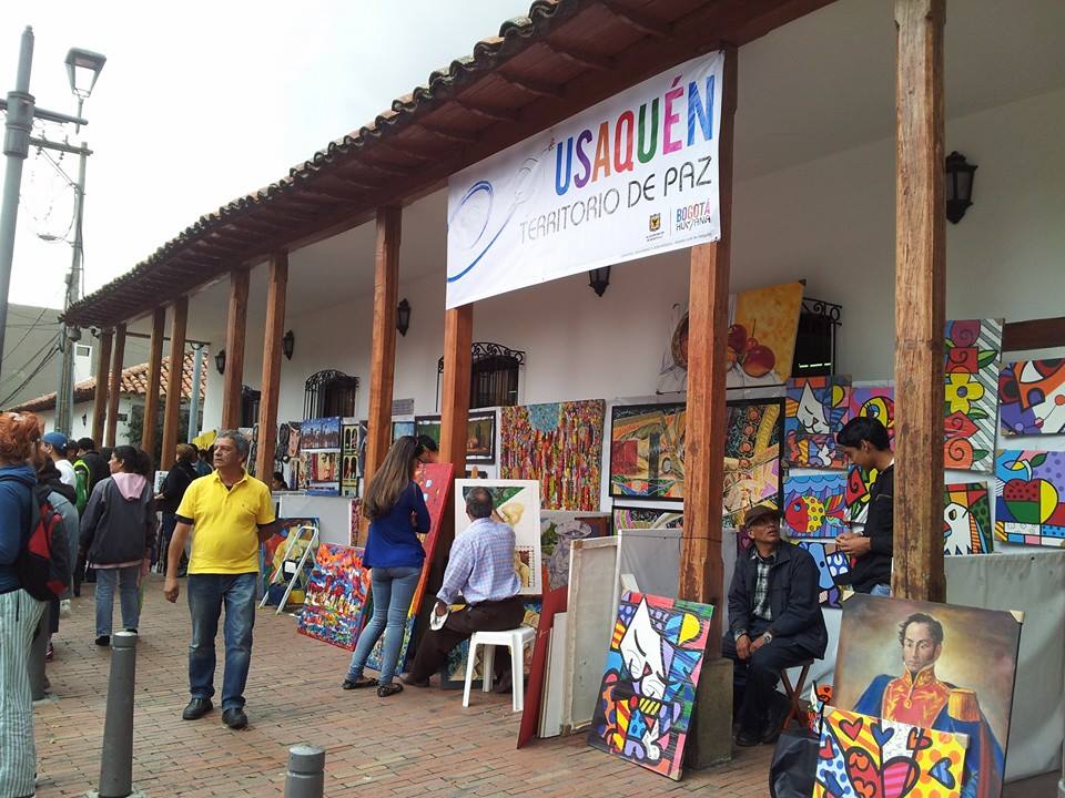 Usaquen market art