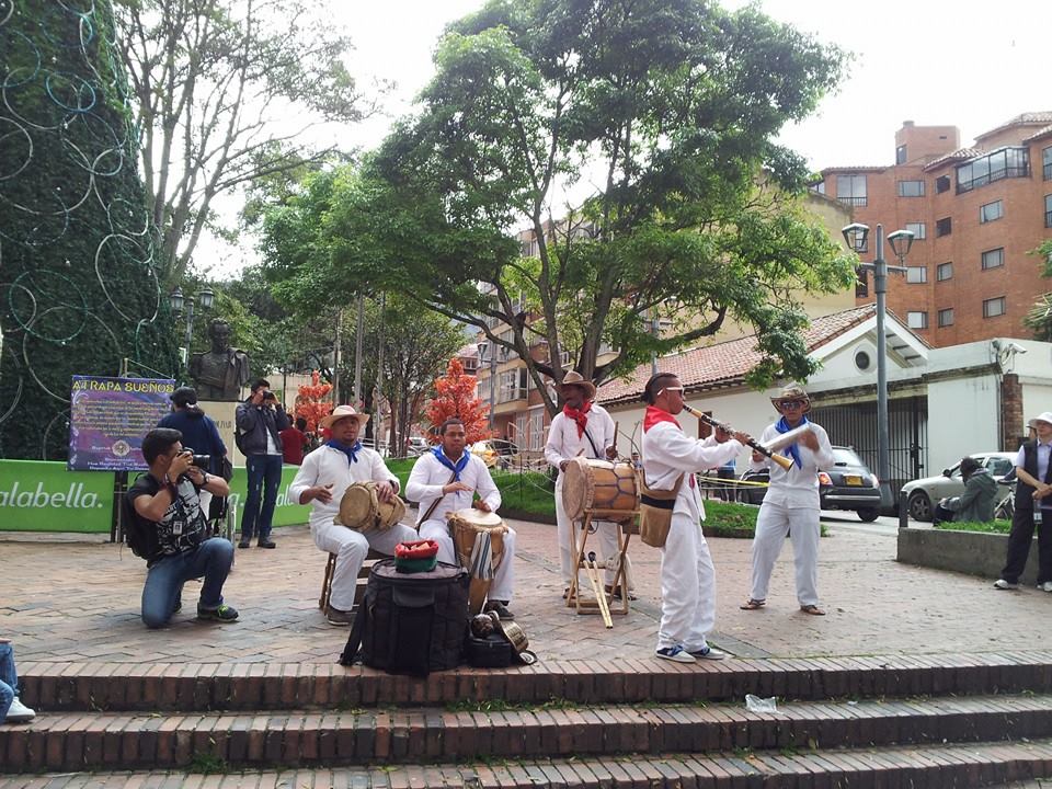 Musical delights at in Usaquén market square