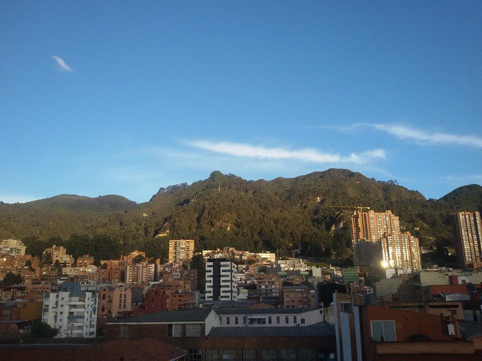 A typical Bogotá morning