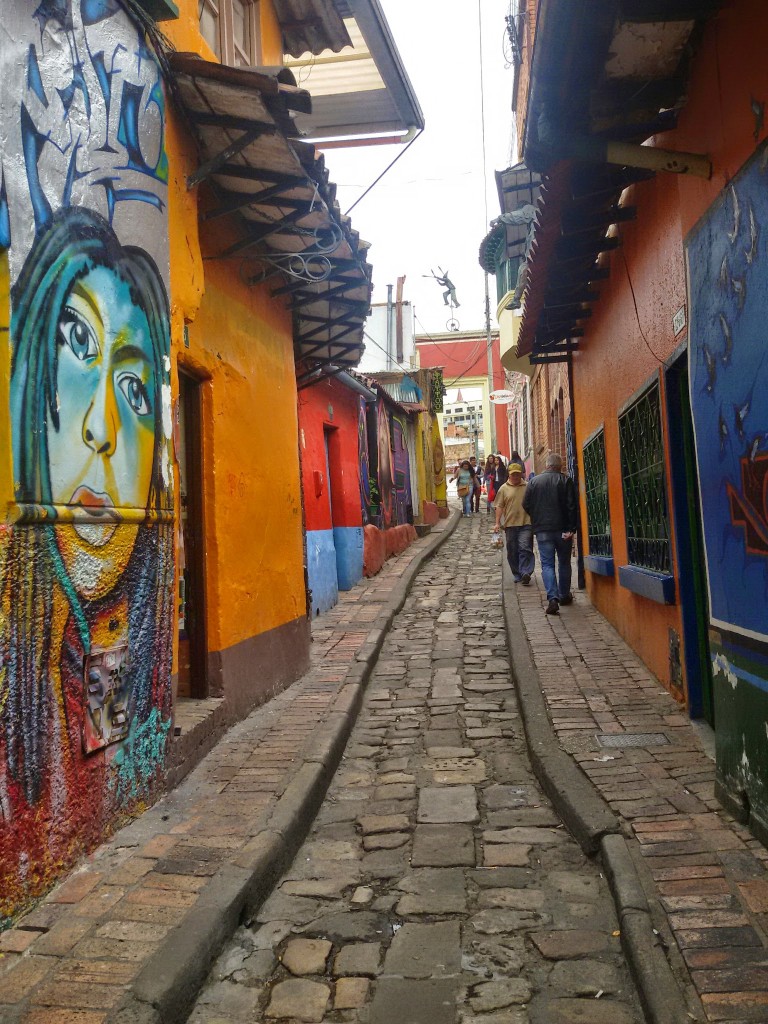 Bogota street scene