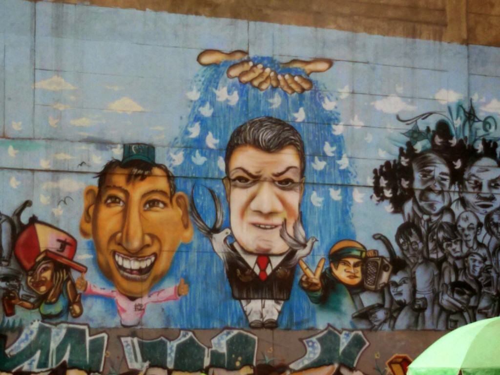 street art in Bogotá