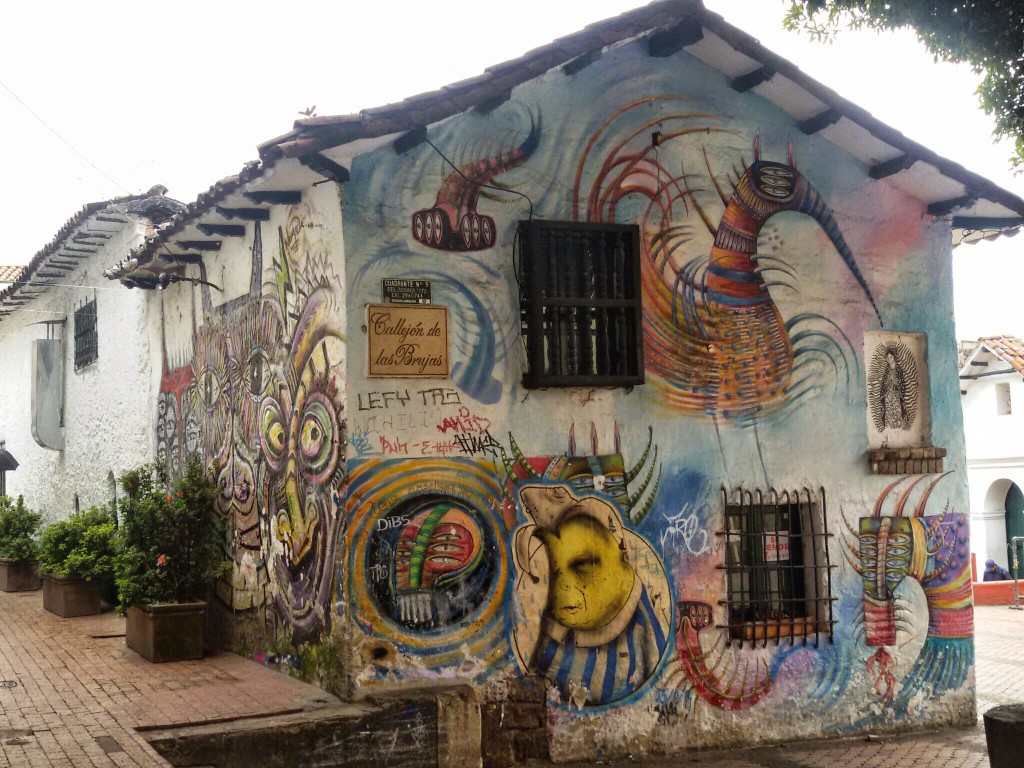 street art in Bogotá