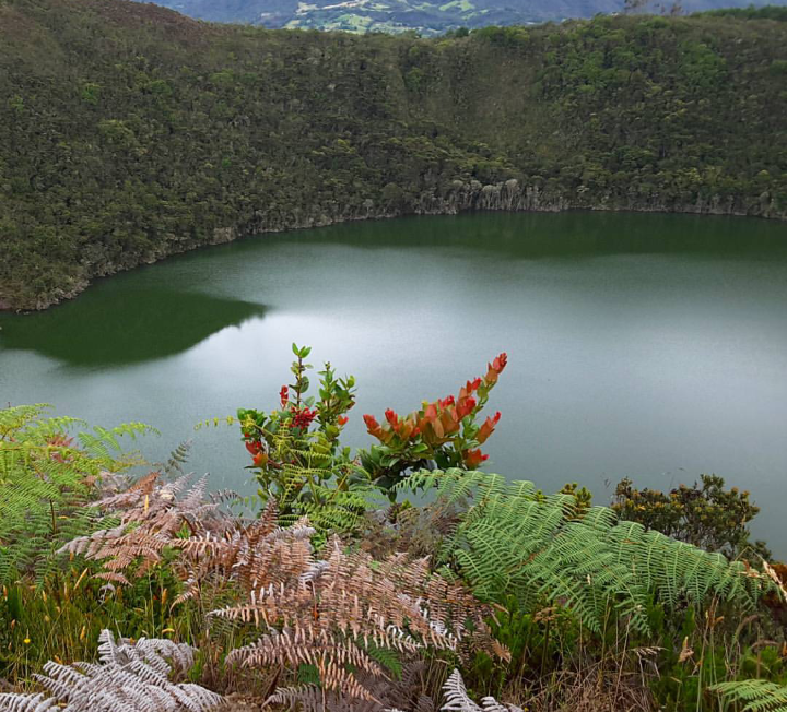 Guatavita view