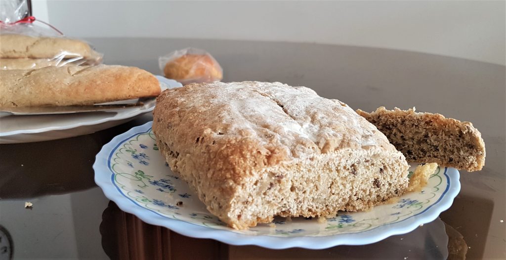 Multi-grain organic bread