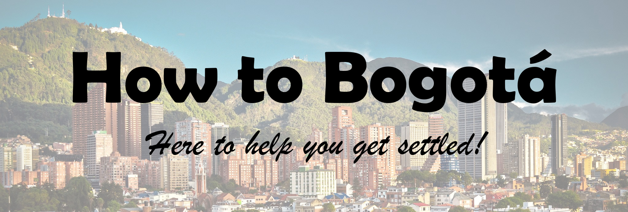 How to Bogotá