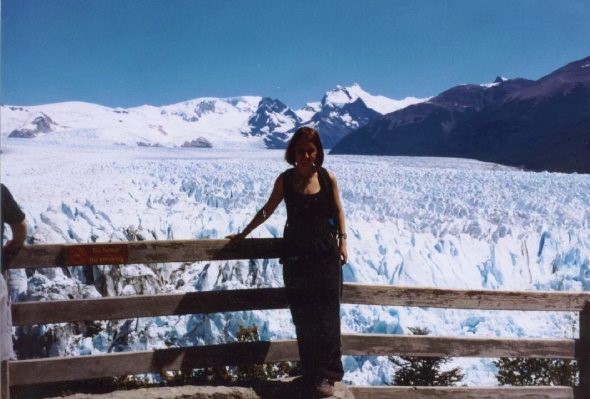 Solo female travel - Perito Moreno Glacier